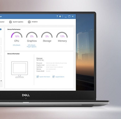 Améliorez la productivité avec l'optimiseur de précision de Dell